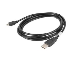 Lanberg Kabel USB 2.0 mini AM-BM5P 1.8M czarny (CANON)