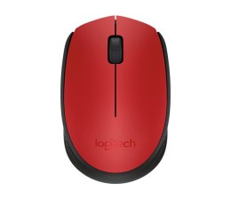 Logitech M171 Red Mysz Bezprzewodowa 910-004641