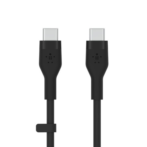 Belkin Kabel BoostCharge USB-C do USB-C 2.0 silikonowy 1m, czarny