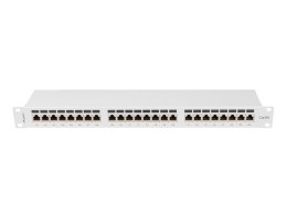 Lanberg Patchpanel 24 port 1U KAT6A EK. PPSA-1024-S Szary