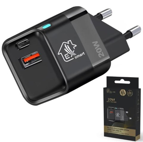 Extralink Ładowarka Smart Life Fast Charger 20W USB-C4