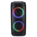 Media-Tech Głośnik FUNBOX BT MT3181 Bluetooth 5.0/TWS/MP3/MicroSD/USB/AUX/Equalizer/Jack 6.3/RGB/USB-C/ RMS 40W/PMPO 1000W