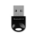 Savio Adapter komputerowy USB Bluetooth 5.3 + EDR Dual Mode, 3 Mb/s, zasięg 20m, BT-060