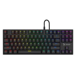 Savio Klawiatura mechaniczna RGB Tempest X2 Outemu Brown