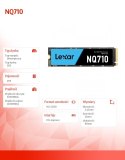 Lexar Dysk SSD NQ710 2TB NVMe 4x4 2280 5000/4000MB/s