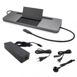 I-tec Stacja dokująca USB-C Metal Ergonomic 4K 3x Display Docking Station Power Delivery 85 W + i-tec Universal Charger 100 W