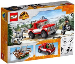 LEGO Jurassic World 76946 Schwytanie welociraptorów Blue i Bety