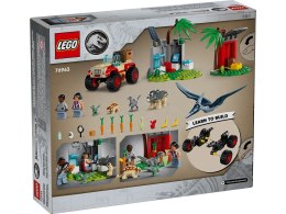 LEGO Jurassic World 76963 Centrum ratunkowe dla małych dinozaurów