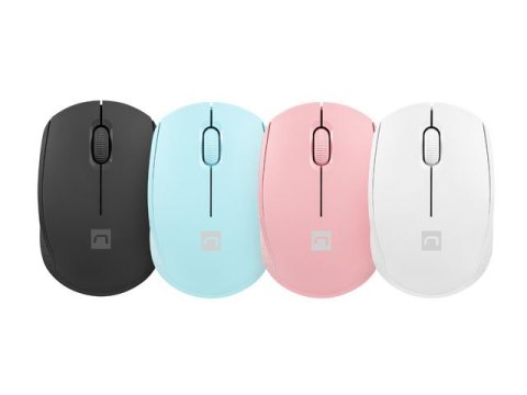 Natec Mysz bezprzewodowa Stork 1600 DPI różowa
