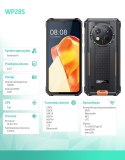 OUKITEL Smartfon WP28S 4/128GB 10600 mAh DualSIM pomarańczowy