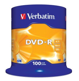 Verbatim DVD-R 16x 4.7GB 100 CB 43549