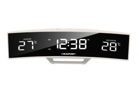 Blaupunkt Radiobudzik CR12WH FM Alarm Temperatura