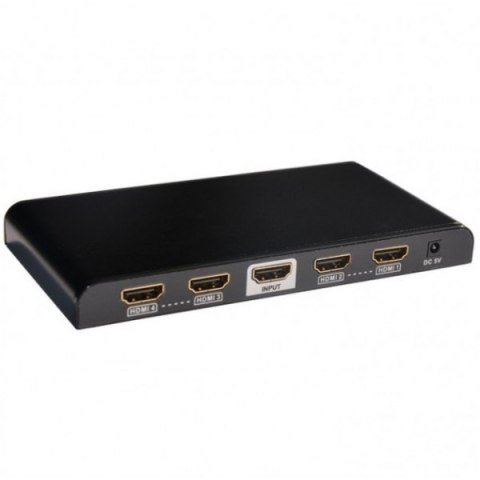 Techly Rozdzielacz-splitter HDMI 1/4 Ultra HD, 3D