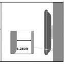 Techly Uchwyt ścienny LCD/LED 13-37cali 35kg slim czarny