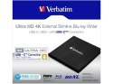 Verbatim Nagrywarka BLU-RAY USB-C 3.1 zewnętrzna x6 Ultra HD 4K