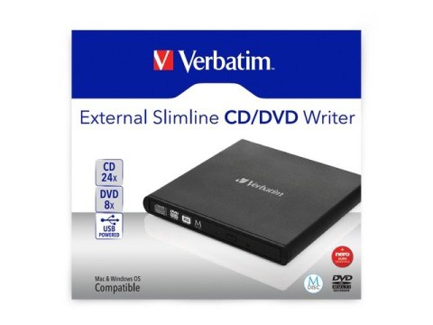 Verbatim Nagrywarka DVD-RW USB 2.0 zewnętrzna