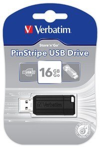 Verbatim PinStripe 16GB Czarny