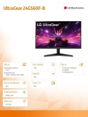 LG Electronics Monitor 24GS60F-B 24 cale IPS FHD 180Hz 1ms HDR10