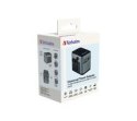 Verbatim Adapter podróżny UTA-03 49545 180 krajów, ładowarka PD 30W, QC 3.0 3x USB-C , 2x USB-A