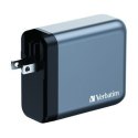 Verbatim Ładowarka GNC-140 32203 GaN 140W, PD 3.1, QC 3.0 3x USB-C, 1x USB-A, UE / UK