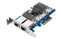 Qnap QXG-10G2T, 2x 10GbE, PCIe Gen3 x4, Low-profile