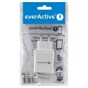 EverActive Ładowarka sieciowa 3x USB 3,4A Iq smart charging Biała