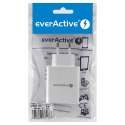 EverActive Ładowarka sieciowa 4x USB 5A Iq smart charging Biała