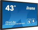 IIYAMA Monitor 43 cale TF4339AS-B1AG,IPS,4K,HDMIx2,DP,RJ45,3xUSB,40pkt, ANDROID,24/7