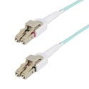 StarTech.com 450FBLCLC5SW kabel InfiniBand / światłowodowy 5 m LC LOMM Kolor Aqua