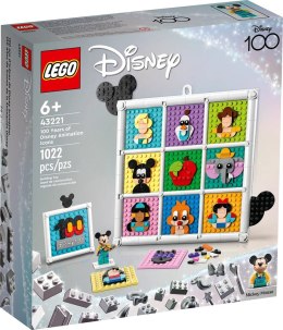 LEGO DISNEY 43221 100 LAT KULTOWYCH ANIMACJI DISNEYA