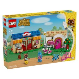 LEGO ANIMAL CROSSING 77050 Nook's Cranny i domek Rosie