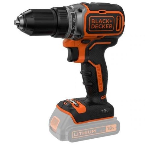 Black & Decker BL186N 1650 RPM Zamek centralny Czarny, Pomarańczowy