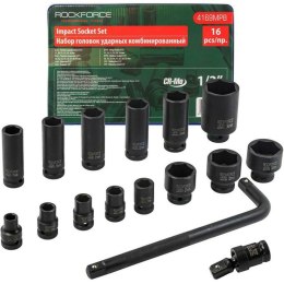 ROCKFORCE NASADKI UDAROWE 16szt.1/2