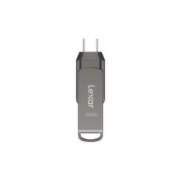 Lexar JumpDrive LJDD400256G-BNQNG pamięć USB 256 GB USB Type-C 3.2 Gen 1 (3.1 Gen 1) Szary