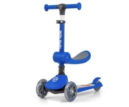 Hulajnoga trójkołowa dla dzieci Scooter Fuzzy Blue Milly Mally