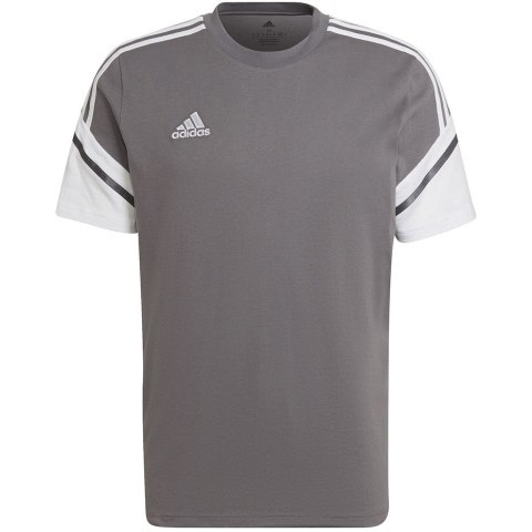 Koszulka męska adidas Condivo 22 Tee szaro-biała HD2316 M