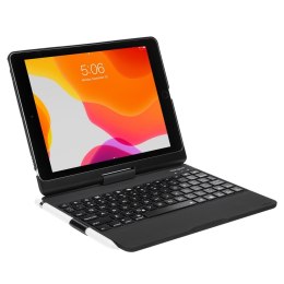 Targus THZ857DE klawiatura do urządzeń mobilnych Czarny Bluetooth QWERTY Niemiecki