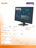 Benq Monitor 27 cali BL2790 LED 4ms/IPS/20mln:1/HDMI