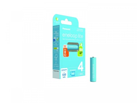 Panasonic Eneloop lite akumulator AAA 550 mAh 4 szt