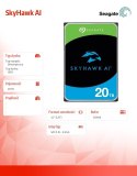 Seagate Dysk twardy SkyHawk AI 20TB 3,5 cali 512MB