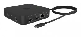 IcyBox Stacja dokująca IB-DK4090-C 12w1, 3x HDMI,LAN,USB, PD do 100W