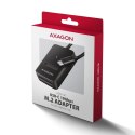 AXAGON ADM2-CM Adapter USB3.2 Gen 2 M.2 NVMe/SATA SSD 10cm USB-C cable