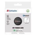 Verbatim Lokalizator My Finder Coin, 32133 BT 5.2, NFC Czarny