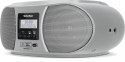 TechniSat Radioodtwarzacz Digitradio 1990 DAB+/USB/FM srebrny