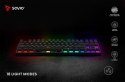 Savio Klawiatura mechaniczna RGB Tempest X2 Outemu Red