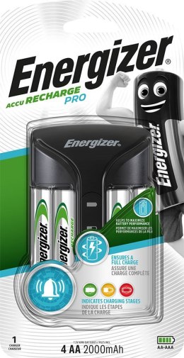 ENERGIZER ŁADOWARKA PRO+4AA ACU HR6 POW+ 2000mAh