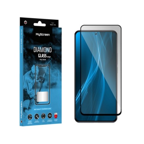 MyScreenProtector Szkło hartowane Diamond Glass Lite Full Glue iPhone 16 Plus 6,7