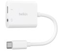 Belkin Adapter USB-C to 3.5 MM AUDIO + kabel USB-C biały