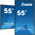 IIYAMA Monitor 55 cali LH5565UHSB-B1, 24/7, IPS, ANDROID 11, 4K, 800cd, iiSignage2, SDM, 2x HDMI, DP, 2x USB,2x 10W, RJ45, WiFi, 4/32GB