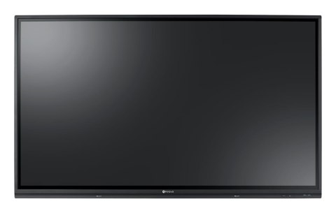 AG Neovo IFP-6503 Interaktywny płaski panel 163,8 cm (64.5") LCD 400 cd/m² 4K Ultra HD Czarny Ekran dotykowy Procesor wbudowany 